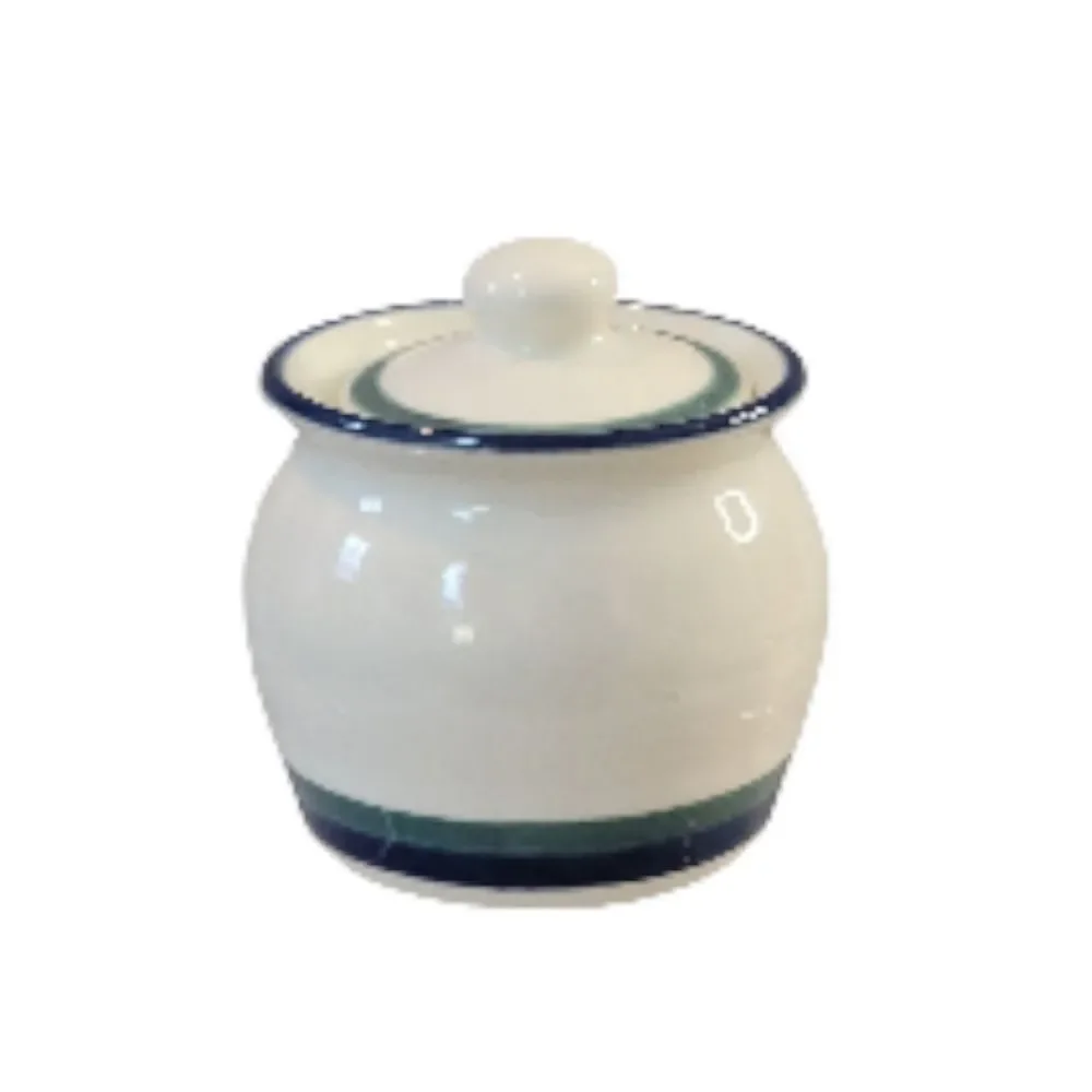 Pfaltzgraff Northwinds Stoneware Creamer And Covered Sugar Bowl Set